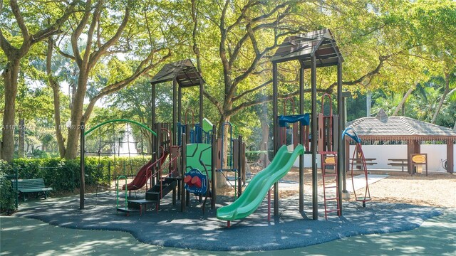 4000 Towerside Ter Unit 2201, Miami, FL 33138 - communal playground with a gazebo