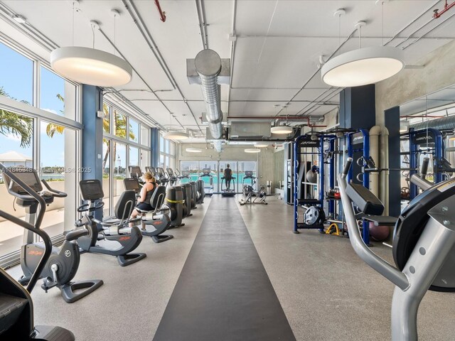 1200 W Ave Unit Ph24, Miami Beach, FL 33139 - view of exercise room