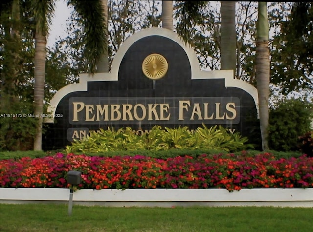 14420 NW 16th St, Pembroke Pines, FL 33028 - view of community sign