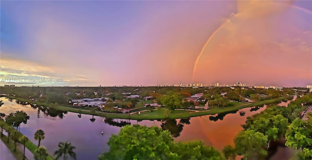 16850 S Glades Dr Unit 8G, North Miami Beach, FL 33162 - bird's eye view of a nearby body of water