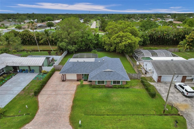 2398 SE Bordeaux Ct, Port St Lucie, FL 34952 - view from above of property