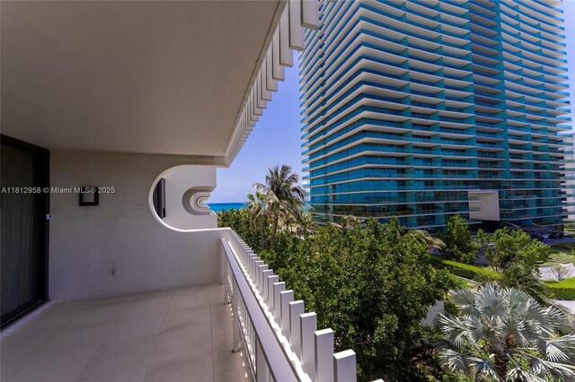 10205 Collins Ave Unit 401, Bal Harbour, FL 33154 - view of balcony