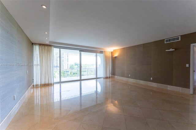 10205 Collins Ave Unit 401, Bal Harbour, FL 33154 - unfurnished room with expansive windows