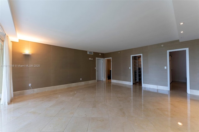 10205 Collins Ave Unit 401, Bal Harbour, FL 33154 - unfurnished room with recessed lighting