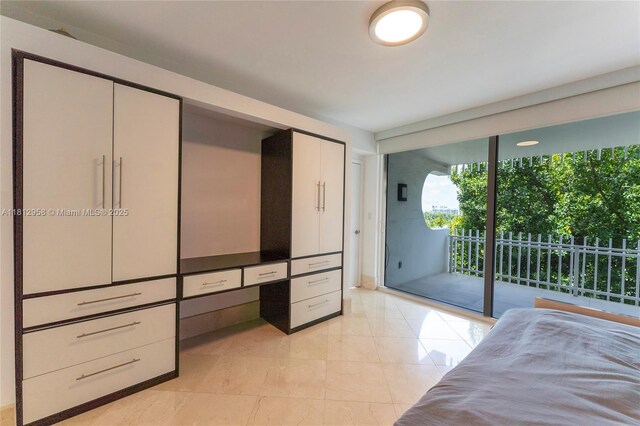 10205 Collins Ave Unit 401, Bal Harbour, FL 33154 - bedroom featuring access to outside