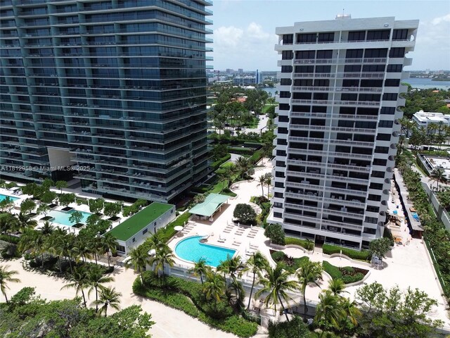 10205 Collins Ave Unit 401, Bal Harbour, FL 33154 - view of property featuring a view of city