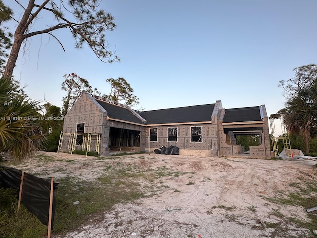8468 Maitland Prt, Charlotte, FL 33981 - rear view of house featuring a gambrel roof