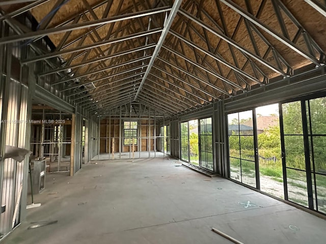8468 Maitland Prt, Charlotte, FL 33981 - misc room featuring vaulted ceiling