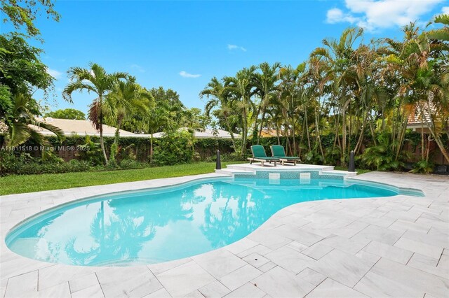 875 NW 108th Ln, Coral Springs, FL 33071 - view of pool featuring a patio area
