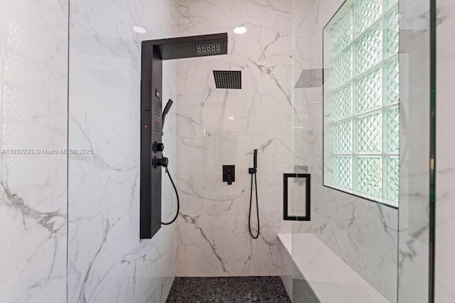 127 Swan Ave, Plantation, FL 33324 - full bath with a marble finish shower