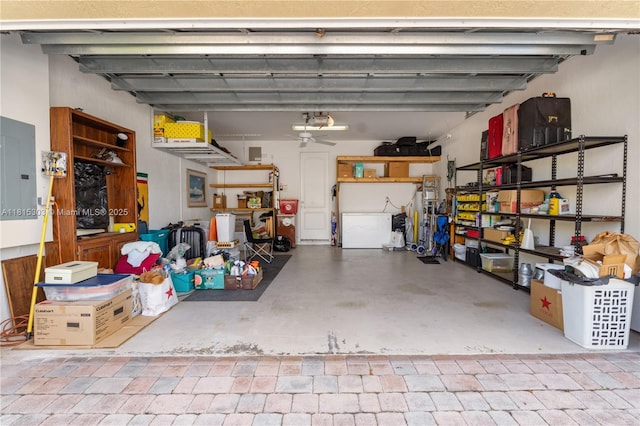 7702 Paddock Pl, Davie, FL 33328 - garage with electric panel