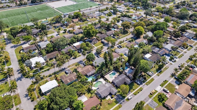 4960 SW 5th St, Margate, FL 33068 - aerial overview of property's location with nearby suburban area