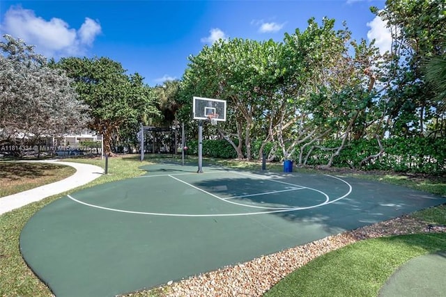 1201 S Ocean Dr Unit 610N, Hollywood, FL 33019 - view of basketball court with community basketball court