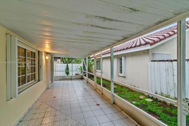 17610 SW 4th Ct, Pembroke Pines, FL 33029 - view of unfurnished sunroom
