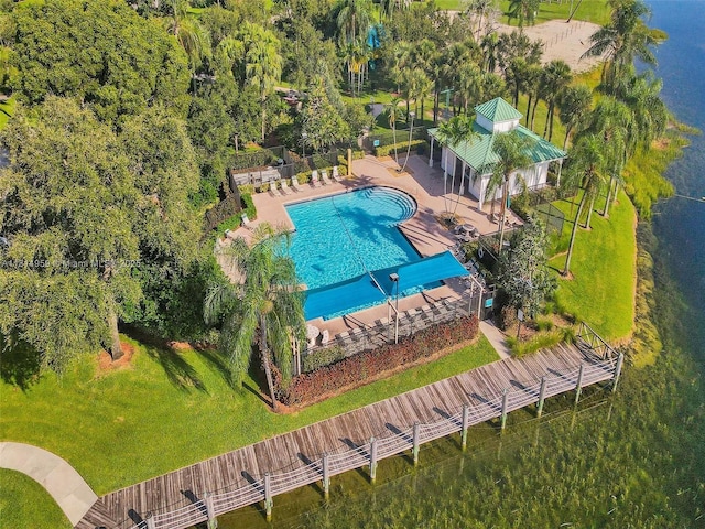 17610 SW 4th Ct, Pembroke Pines, FL 33029 - view of subject property with a pool area
