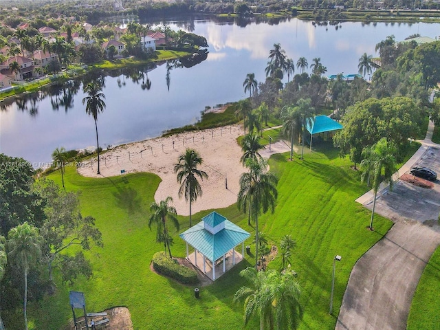 17610 SW 4th Ct, Pembroke Pines, FL 33029 - drone / aerial view of a nearby body of water