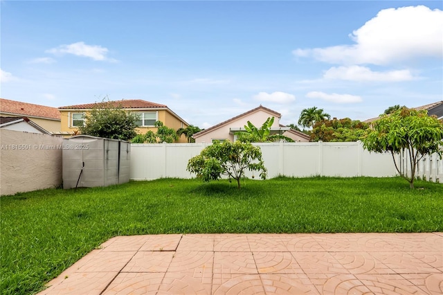 15683 NW 12th Rd, Pembroke Pines, FL 33028 - view of yard with a patio area