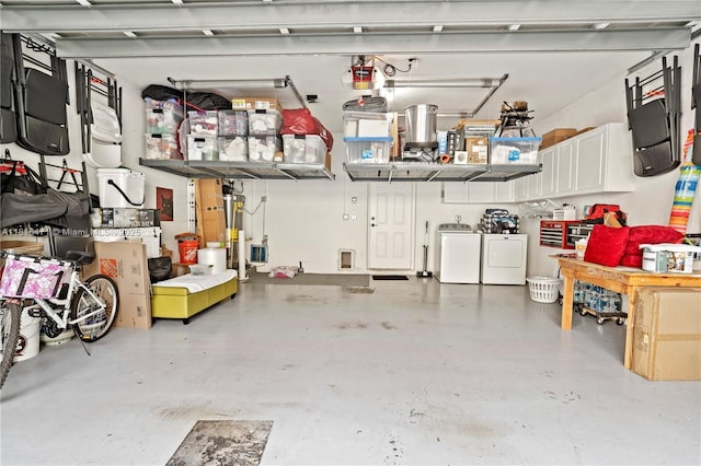 3063 NW 126th Ave, Sunrise, FL 33323 - garage featuring washer and clothes dryer