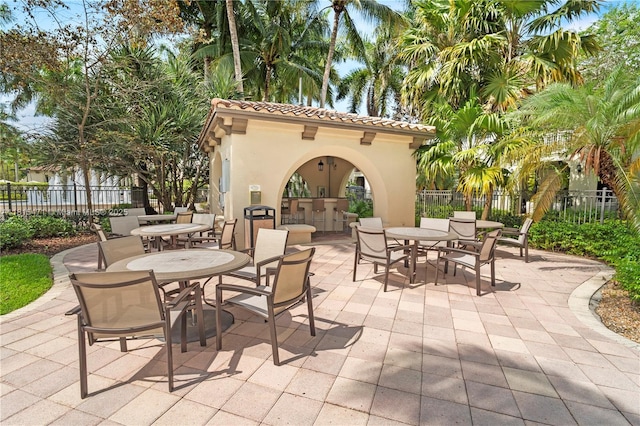 3063 NW 126th Ave, Sunrise, FL 33323 - view of patio / terrace featuring outdoor dining area