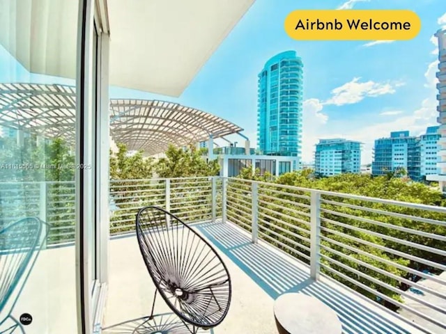 6080 Collins Ave Unit Ph09, Miami Beach, FL 33140 - balcony featuring a city view