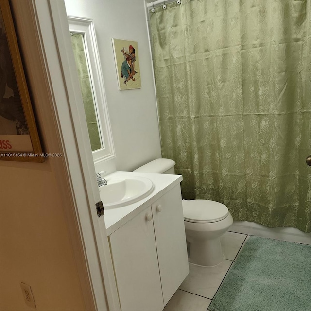 7486 SW 162nd Ct, Miami, FL 33193 - full bath featuring toilet, tile patterned flooring, and vanity