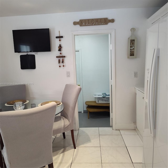 7486 SW 162nd Ct, Miami, FL 33193 - dining room with light tile patterned flooring