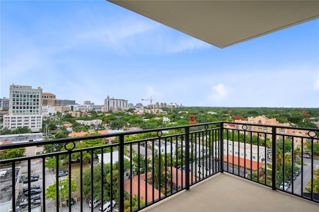 1300 Ponce De Leon Blvd Unit 1009, Coral Gables, FL 33134 - balcony featuring a view of city
