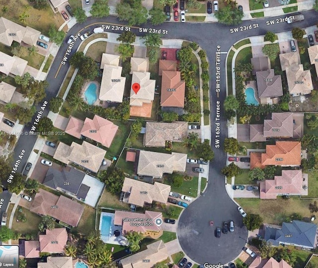 16362 SW 23rd St, Miramar, FL 33027 - map of property location