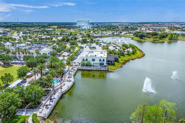 9722 SW Glenbrook Dr, Port St Lucie, FL 34987 - bird's eye view of a large body of water