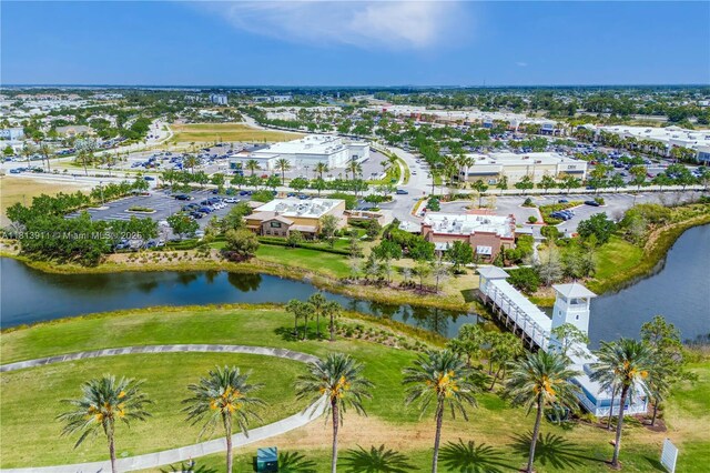9722 SW Glenbrook Dr, Port St Lucie, FL 34987 - bird's eye view of a large body of water
