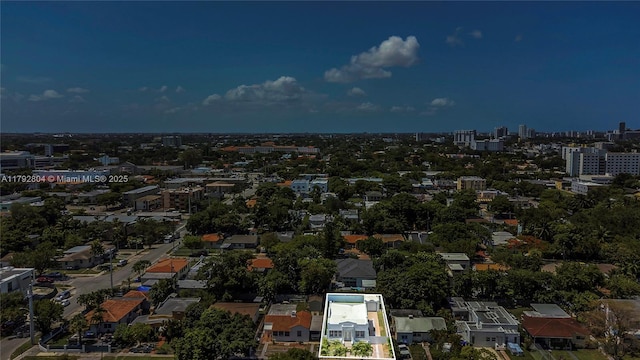 2357 SW 11th Ter, Miami, FL 33135 - aerial overview of property's location with property boundaries highlighted and nearby urban area