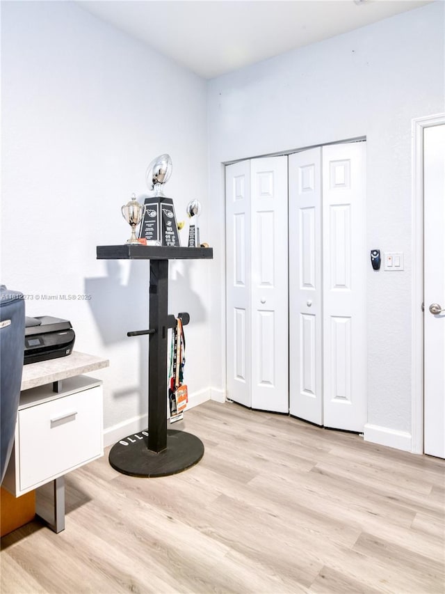 6489 N Anise Ct, Davie, FL 33314 - office space featuring light wood-style floors and baseboards