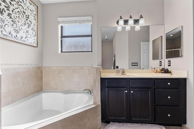 3401 SE 5th St, Homestead, FL 33033 - bathroom with vanity and a garden tub