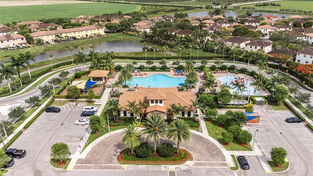 3401 SE 5th St, Homestead, FL 33033 - aerial view of a pool and a nearby body of water