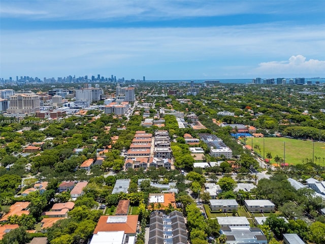615 Santander Ave Unit C, Coral Gables, FL 33134 - bird's eye view of city skyline
