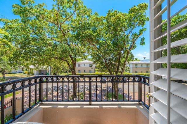 615 Santander Ave Unit C, Coral Gables, FL 33134 - balcony featuring a residential view