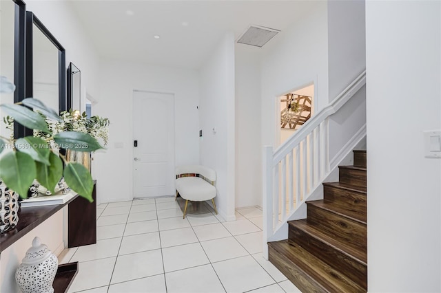 15104 SW 176th St, Miami, FL 33187 - foyer featuring stairs and light tile patterned floors