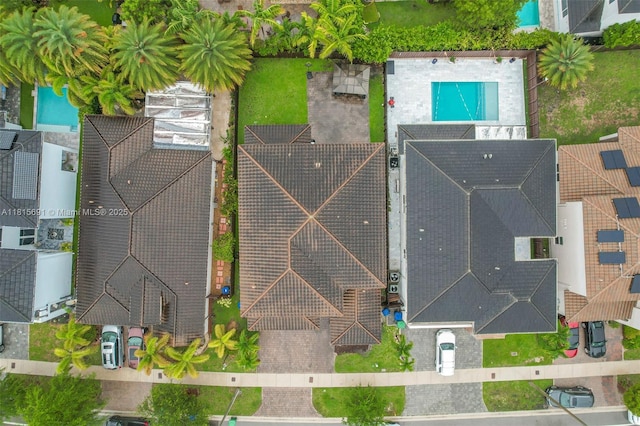 15104 SW 176th St, Miami, FL 33187 - aerial view of a pool