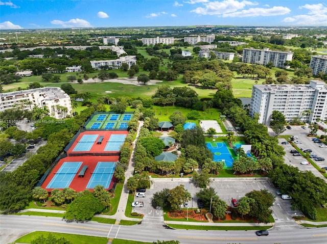 3850 E Oaks Clubhouse Dr Unit 504, Pompano Beach, FL 33069 - bird's eye view of apartment complex / building and a golf club