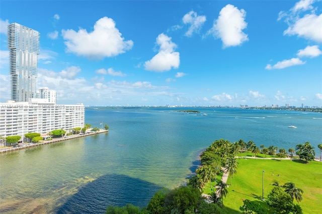 2000 N Bayshore Dr Unit 1011, Miami, FL 33137 - water view with city skyline
