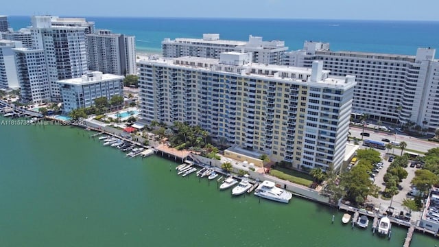 5600 Collins Ave Unit 10E, Miami Beach, FL 33140 - view of urban area featuring a nearby body of water