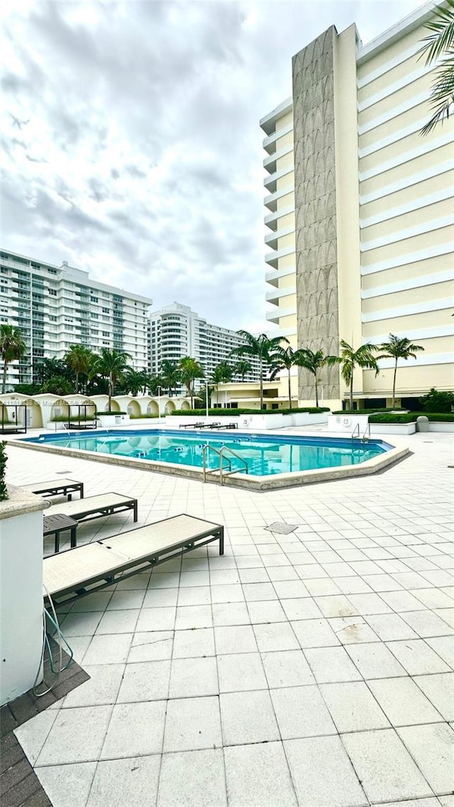 5600 Collins Ave Unit 10E, Miami Beach, FL 33140 - community pool with a patio