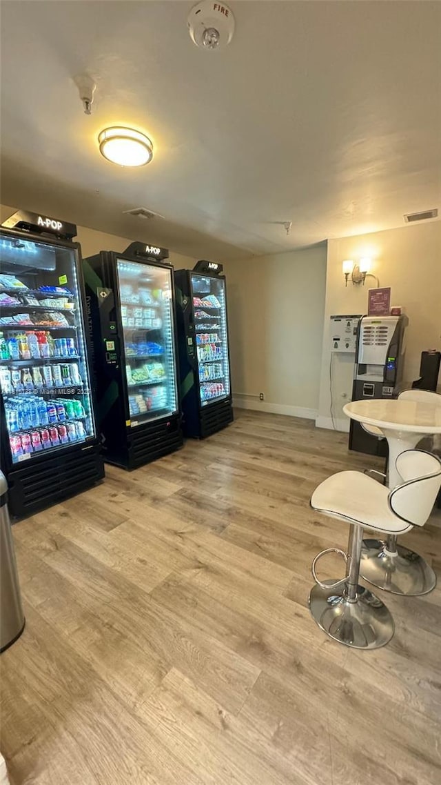 5600 Collins Ave Unit 10E, Miami Beach, FL 33140 - interior space with light wood-style floors and baseboards