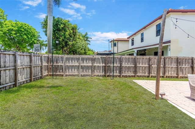 724 SE 37th Ave, Homestead, FL 33033 - view of yard with a patio