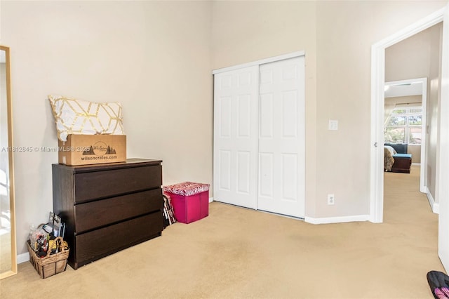 10630 NW 14th St Unit 115, Plantation, FL 33322 - carpeted bedroom with a closet and baseboards