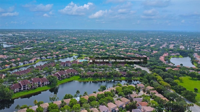 10630 NW 14th St Unit 115, Plantation, FL 33322 - aerial view of residential area with a nearby body of water