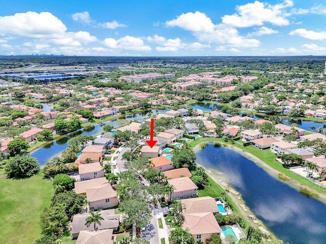 4007 Turquoise Trl, Weston, FL 33331 - aerial view of residential area featuring a nearby body of water