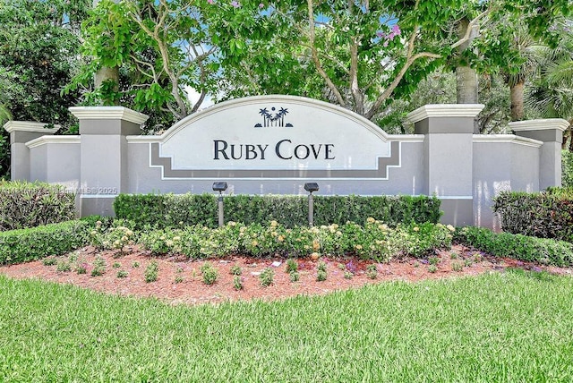 4007 Turquoise Trl, Weston, FL 33331 - community sign featuring a yard