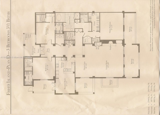 2124 Fisher Island Dr Unit 2124, Miami Beach, FL 33109 - view of property floor plan