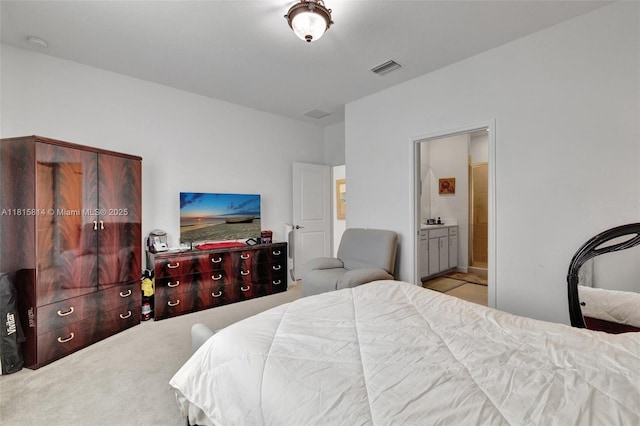 680 SE Lake Falls St, Port St Lucie, FL 34984 - carpeted bedroom with ensuite bathroom